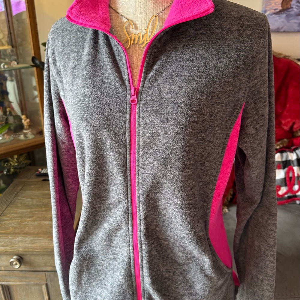 MTA Sport Pink and Gray Jacket